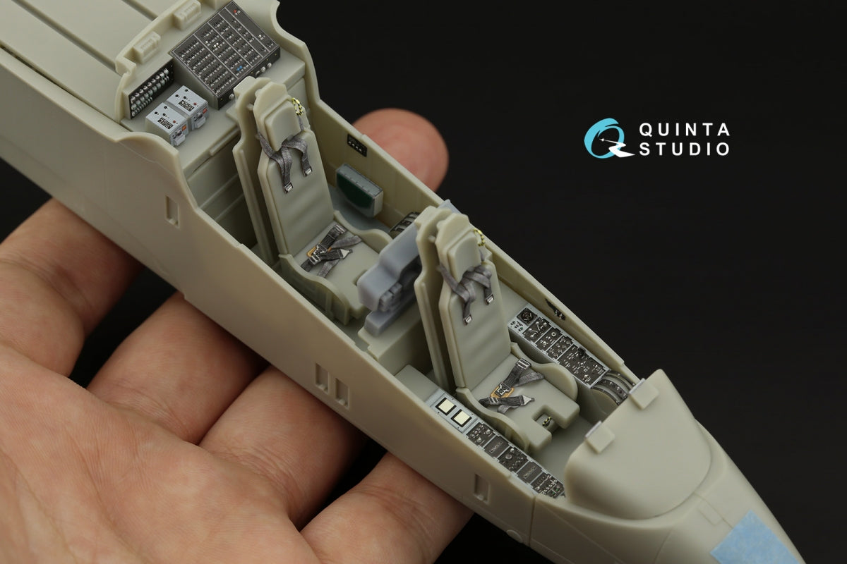 Quinta Studio QD32078 OV-10A (USN version) 3D-Printed &amp;amp; colored Interior on decal paper (KittyHawk) 1/32 – Bild 12
