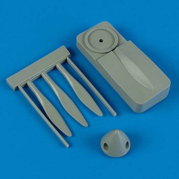 Quickboost QB48400 Hurricane De Havilland propeller w/tool ​​Hasegawa 1/48