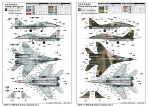 Trumpeter 01677 MIG-29UB Fulcrum Izdeliye 9.51 1/72 – Bild 3