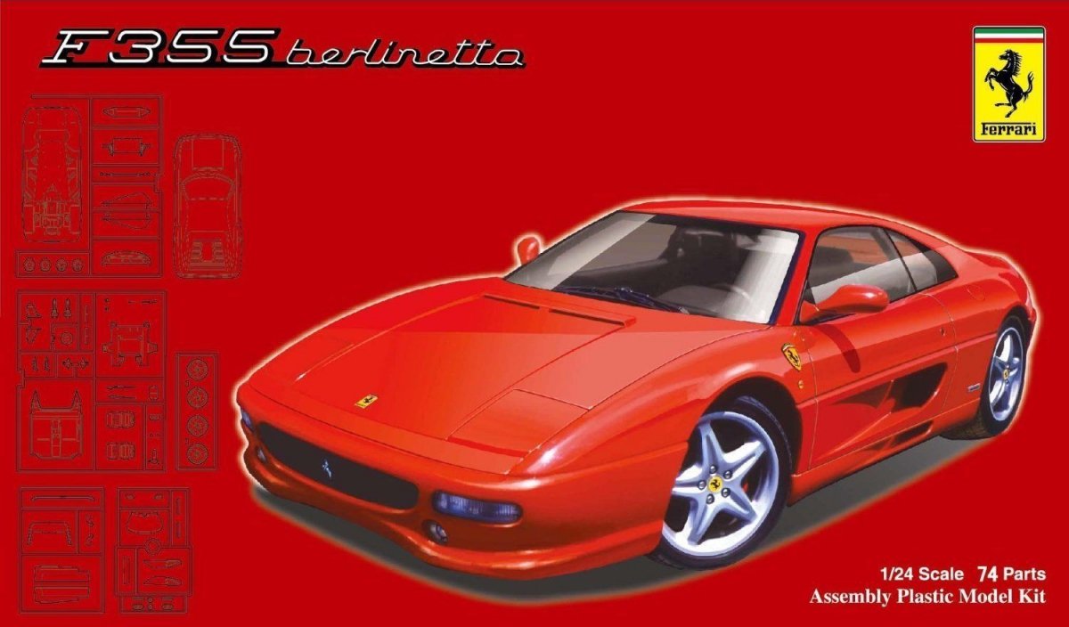 Fujimi 126302 Ferrari F355 Berlinetta 1/24