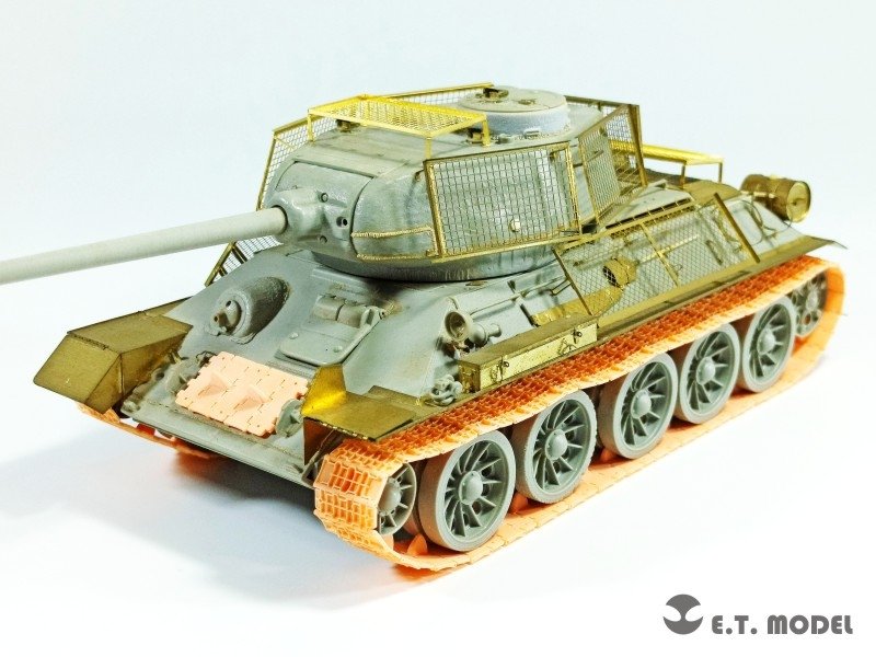 ET Model P35-017 Soviet T-34 500mm Width Cast Links（Type 1942）Workable Track ( 3D Printed ) 1/35 – Bild 3