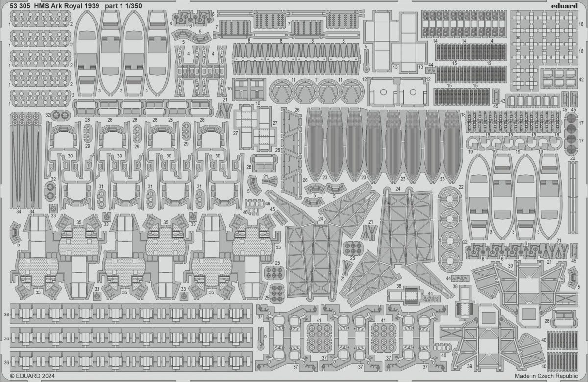 Eduard BIG5372 HMS Ark Royal 1939 I LOVE KIT 1/350 – image 3