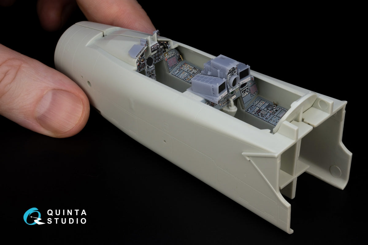 Quinta Studio QD+48262 Tornado IDS Italian 3D-Printed &amp;amp; colored Interior on decal paper (Revell) (with 3D-printed resin parts) 1/48 – Bild 14
