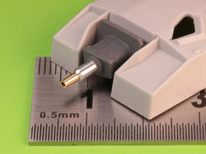 Master GM-72-035 StuG III Ausf. A/B/C/D/E - 7.5cm StuK 37 L/24 - gun barrel with resin mantlet 1/72 – image 3