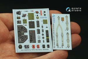 Quinta Studio QD32162 P-40N Warhawk 3D-Printed &amp;amp; coloured Interior on decal paper (Trumpeter) 1/32 – zdjęcie 4