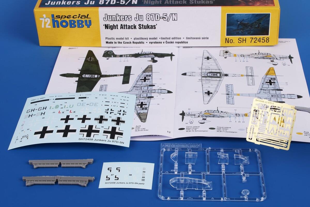 Special Hobby 72458 Junkers Ju 87D-5/N &amp;#39;Night Attack Stukas&amp;#39; 1/72 – image 3