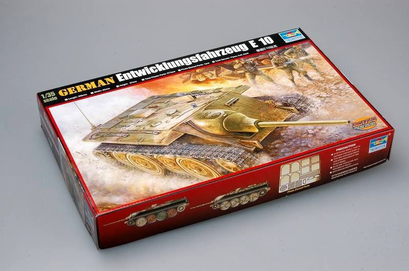 Trumpeter 00385 German Entwicklungsfahrzeug E 10 Hetzer 1/35 – image 2