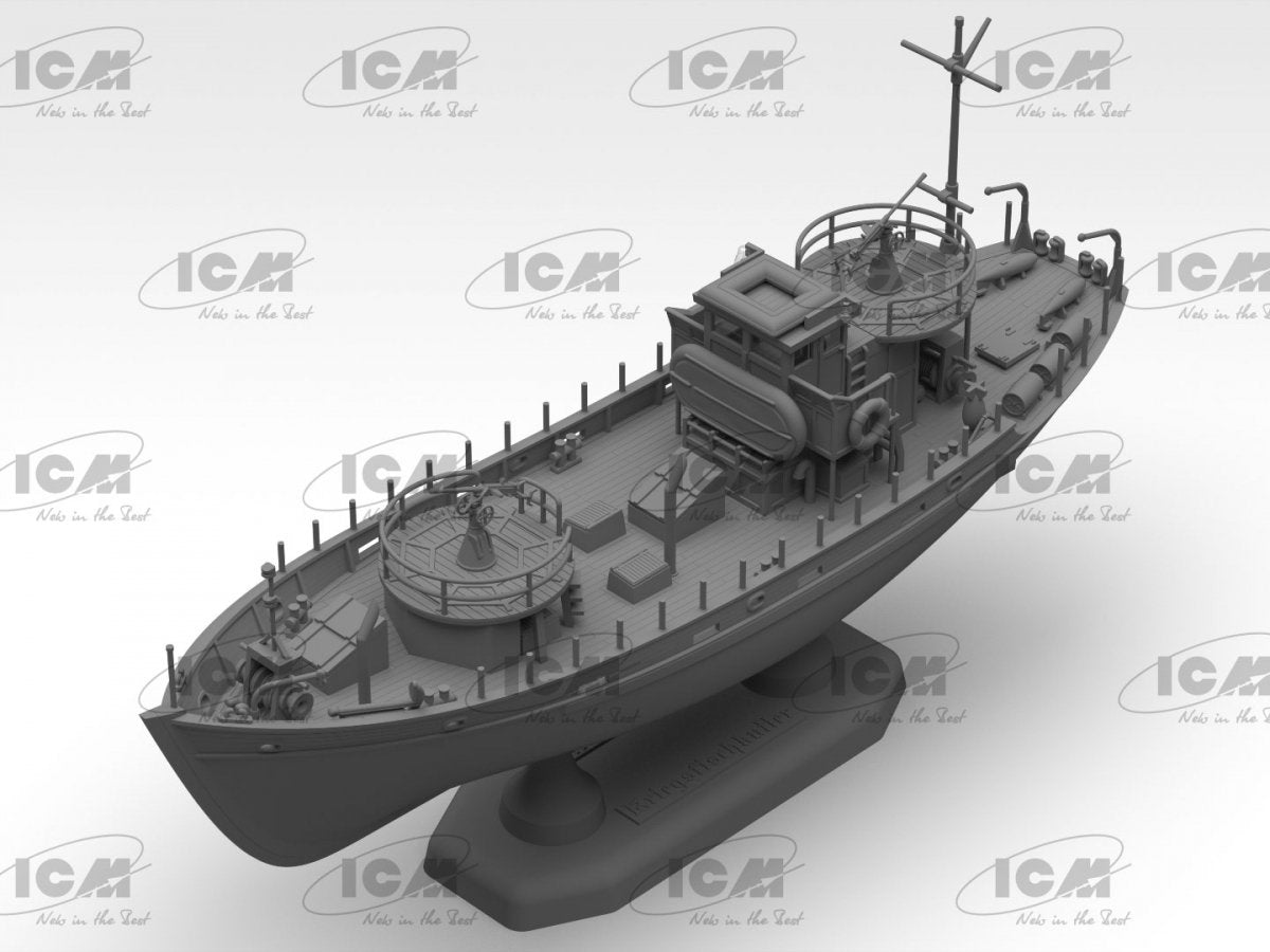 ICM S012 KFK Kriegsfischkutter WWII German multi-purpose boat 1/144 – Bild 3