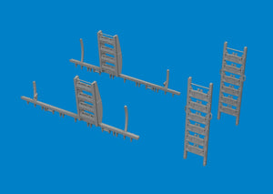 Eduard 6481012 B-26B bomb racks PRINT ICM 1/48 – Bild 3