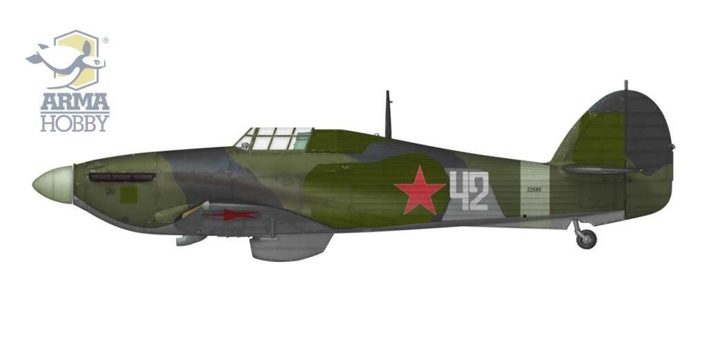 Arma Hobby 70045 Hurricane Mk II A/B/C Eastern Front Deluxe Set 1/72 – imagen 5