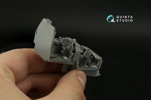 Quinta Studio QDS-48375 AH-64E 3D-Printed &amp;amp; colored Interior on decal paper (Hasegawa) (Small version) 1/48 – image 6
