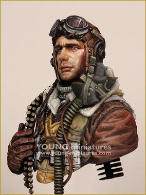 Young Miniatures YM1894 B-24 GUNNER USAAF WWII 1/10 – image 10