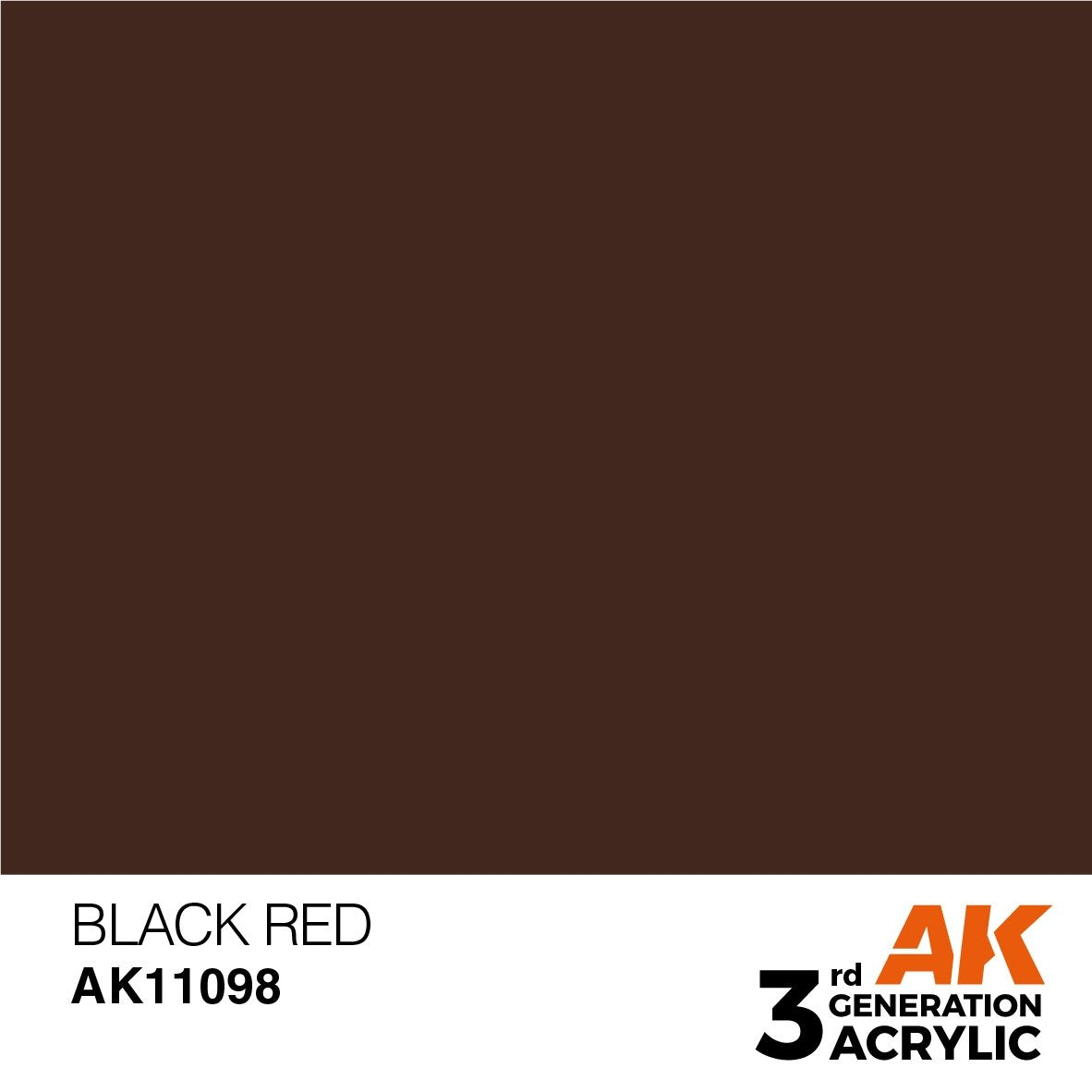 AK Interactive AK11098 NOIR ROUGE – STANDARD 17 ml