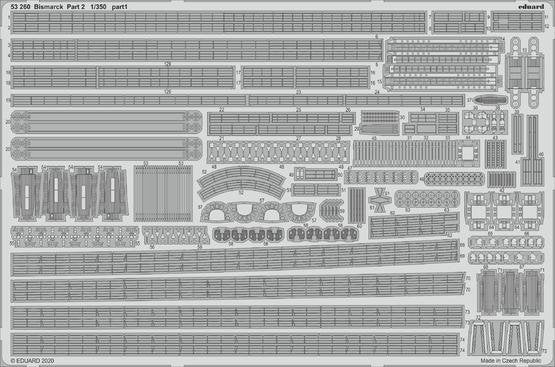 Eduard BIG5357 Bismarck for Trumpeter 1/350 – image 3