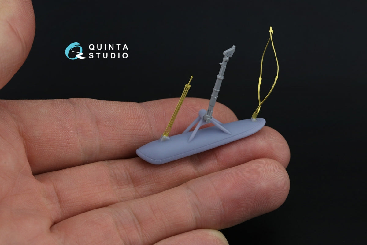 Quinta Studio QT48037 I-16 Ski landing gear (Non-retractable version) (all kits) 1/48 – zdjęcie 4
