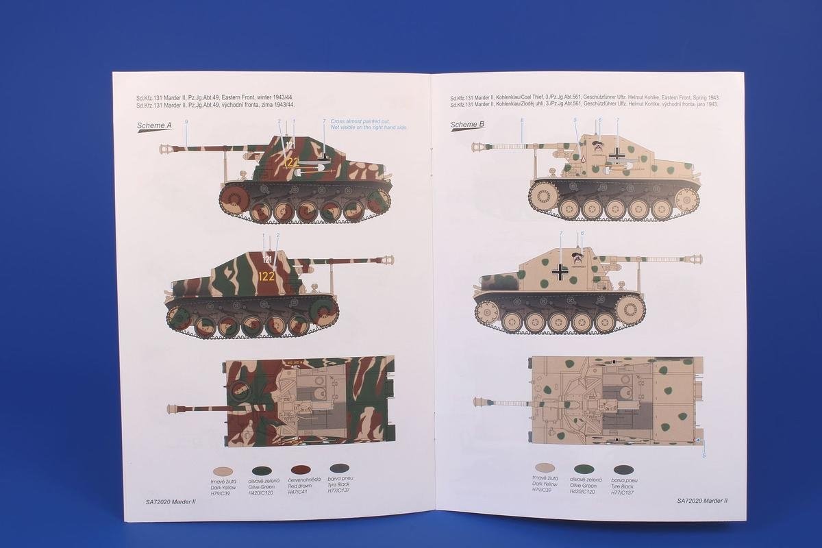 Special Armor 72020 Sd.Kfz 131 Marder II (7.5 cm PaK 40/2) 1/72 – image 7