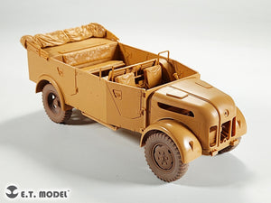 ET Model P35-137 WWII German Steyr Type1500A/1500A-1 Sagged wheels For TAMIYA Kit 1/35 – imagen 9