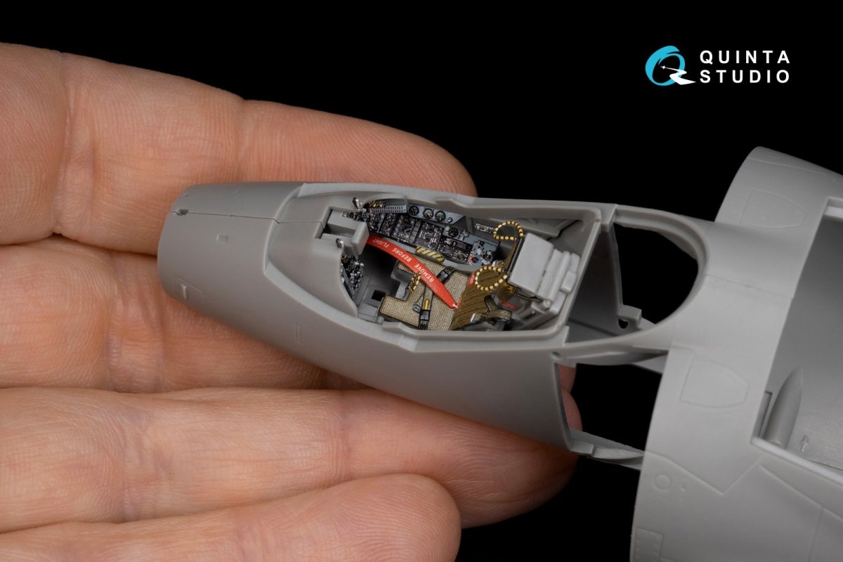 Quinta Studio QD48292 AV-8A Late 3D-Printed &amp;amp; colored Interior on decal paper (Kinetic) 1/48 – image 11