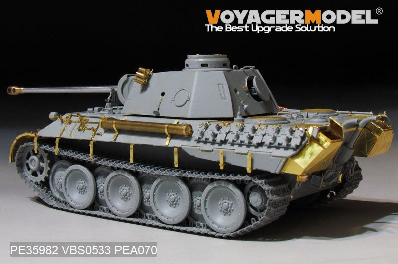 Voyager Model PE35982 WWII German Panther D Tank Early version Basic For TAKOM 2103 1/35 – obrázek 2