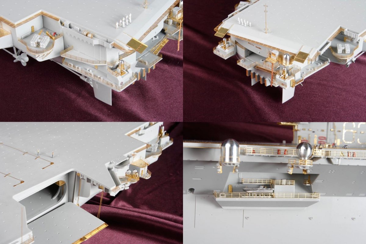 MK1 Design MS-35041 CV-63 Kitty Hawk Detail-UP 1/350 – obrázek 13