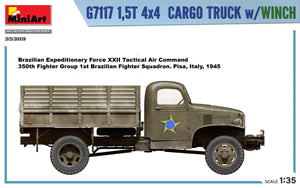 MiniArt 35389 G7117 1.5T 4×4 CARGO TRUCK w/WINCH 1/35 – image 7