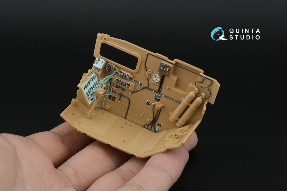Intérieur imprimé en 3D et coloré sur papier décalcomanie Quinta Studio QD35131 BM-30 Smerch (Meng) 1/35 – image 16