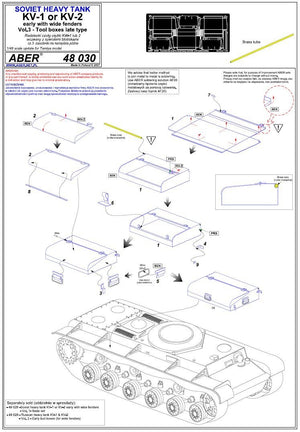 Aber 48030 KW 1 or KW 2 early tank - part 2 - late tool trays Tamiya 1/48 – image 5