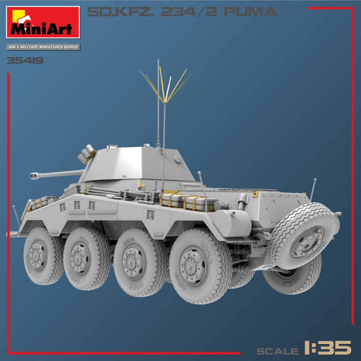 MiniArt 35419 SD.KFZ.234/2 PUMA 1/35 – image 13