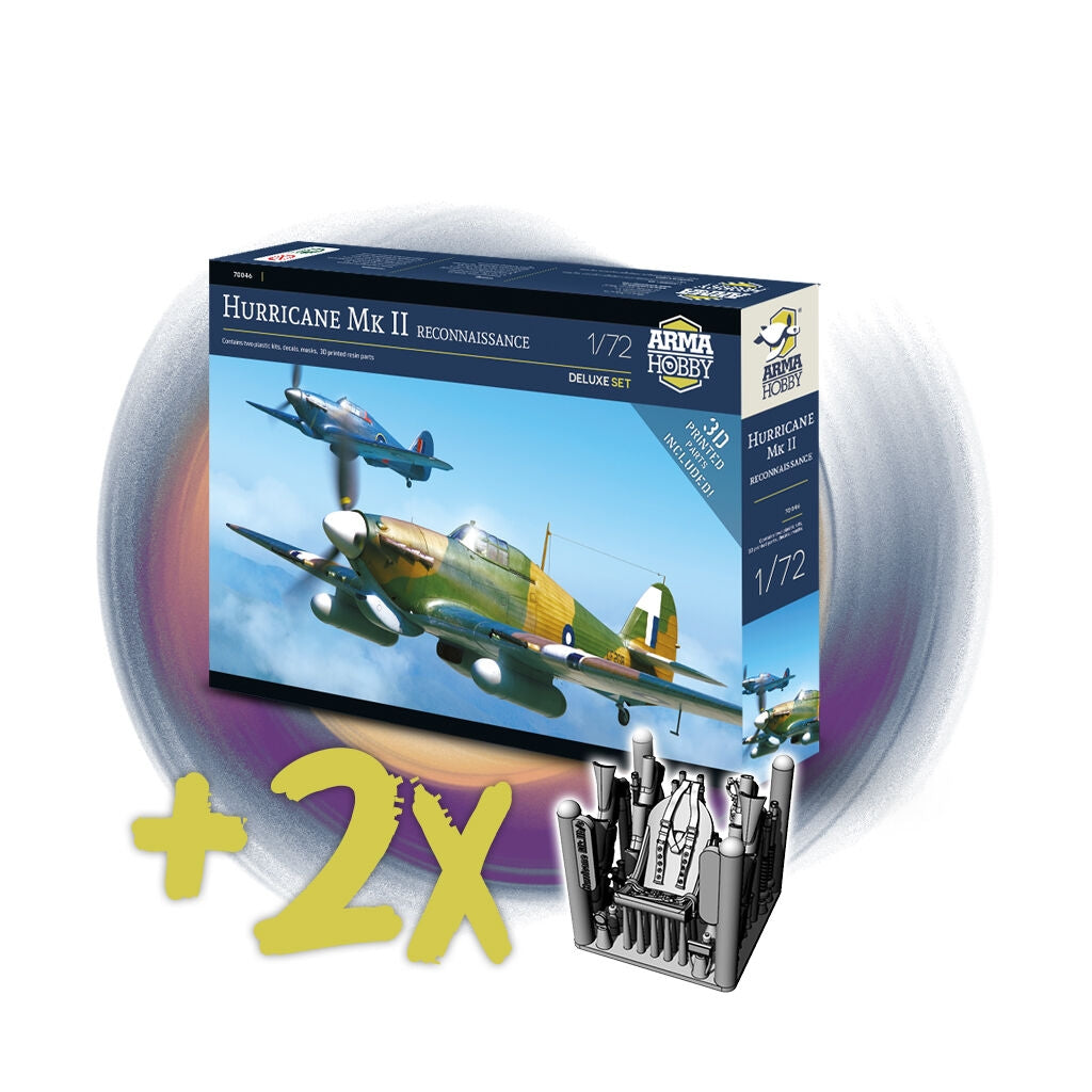 Arma Hobby 70046 Hurricane Mk II Reconnaissance Deluxe Set 1/72 – Bild 3