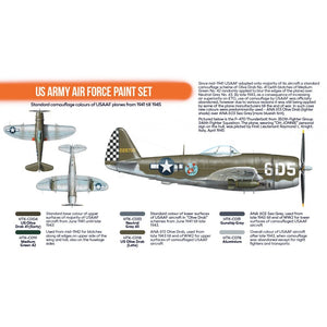 Hataka HTK-CS04.2 US Army Air Force paint set (6x17ml) – Bild 2