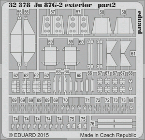 Eduard 32378 Ju 87G-2 extérieur 1/32 TRUMPETER