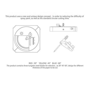 DSPIAE MT-C STEPLESS ADJUSTMENT CICRULAR CUTTER – Bild 2