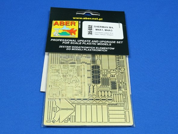 Aber 35032 Sherman M4, M4A1, M4A3 (TAM,ITA,DRA) 1/35 – image 3