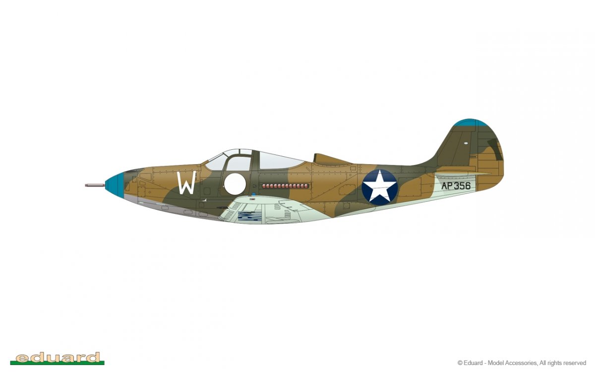 Eduard 8092 P-400 1/48 – immagine 13