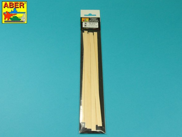 Aber WL1X8 Wooden linden strips 1x8x245 mm 9 pcs