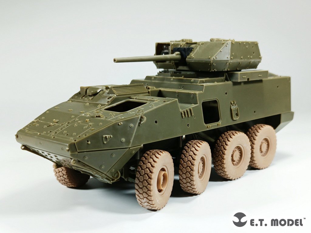 ET Model P35-112 US ARMY M1296 &amp;quot;Dragoon&amp;quot; ICV Weighted Road Wheels (3D Printed) For AFV Club Kit 1/35 – obrázek 6