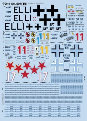 Das Werk DW32001 Junkers Ju EF-126 Elli / EF-127 Walli 1/32 – obrázek 2