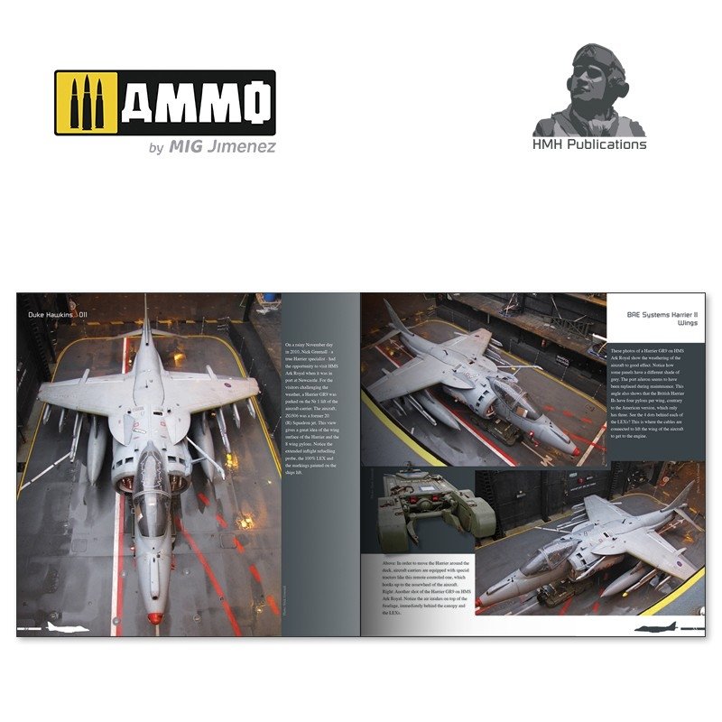 HMH Publications DH-011 BAE Systems Harrier II &amp;amp; Boeing AV-8B Harrier II (Plus) (English VErsion) – Bild 3