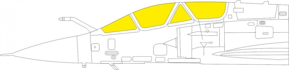 Eduard EX807 Mirage 2000D TFace KINETIC 1/48 – image 2