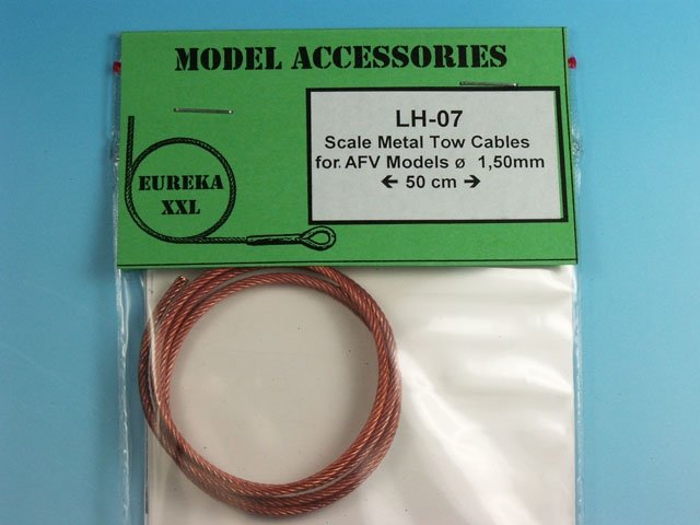 Eureka XXL LH-07 1.50mm x 50cm Metal wire rope, tow rope