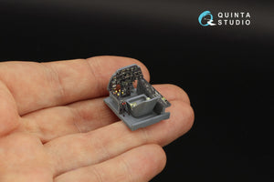Quinta Studio QD48301 Bf 110E/F 3D-Printed &amp;amp; colored Interior on decal paper (Eduard) 1/48 – obrázek 7