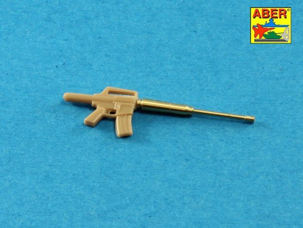 Aber 35L-221 Set of barrels for US M16A1 or M231 5.56mm gun barrels x 6 pcs. 1/35 – Bild 3