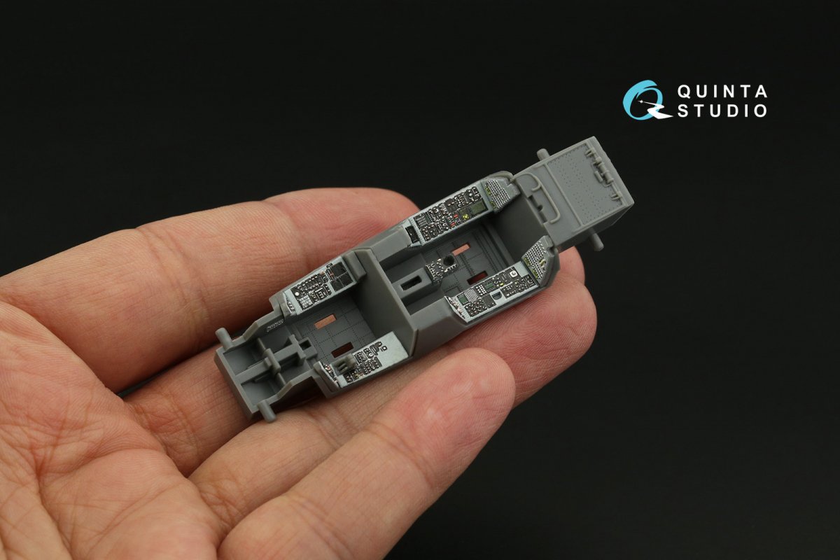 Quinta Studio QD72061 F-14B 3D-Printed &amp;amp; colored Interior on decal paper (GWH) 1/72 – image 10