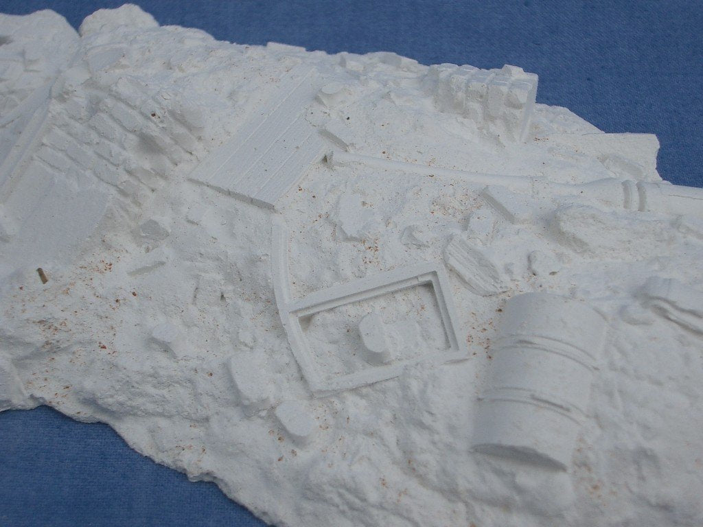 RT-Diorama 35127 Rubble, debris pile set (3 pcs.) 1/35 – image 5
