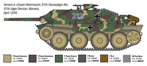 Italeri 96531 Jagdpanzer 38(t) Hetzer 1/35