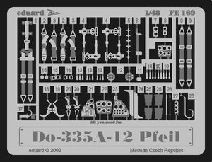 Eduard FE169 For 335A-12 Pfeil 1/48 Tamiya