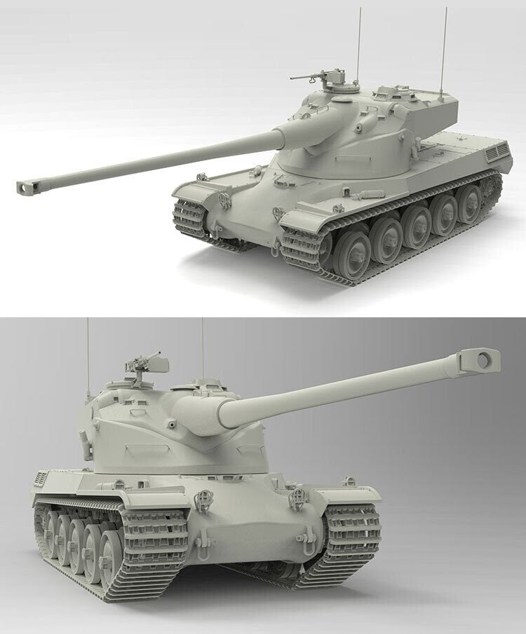 Amusing Hobby 35A049 France AMX-50B Heavy Tank 1/35 – image 3