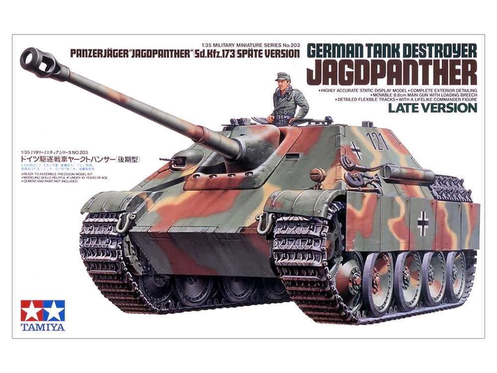 Tamiya 35203 German Tank Destroyer Jagdpanther Late Version 1/35 – image 2