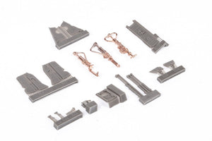 Eduard 648700 F-4B undercarriage legs BRONZE TAMIYA 1/48 – image 5