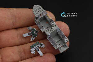 Quinta Studio QD72034 F-15E 3D-Printed &amp;amp; colored Interior on decal paper (GWH) 1/72 – image 2